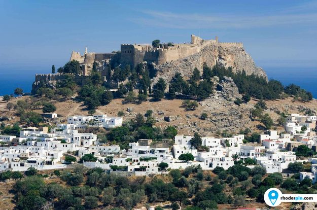 Acropolis of Lindos Rhodes island