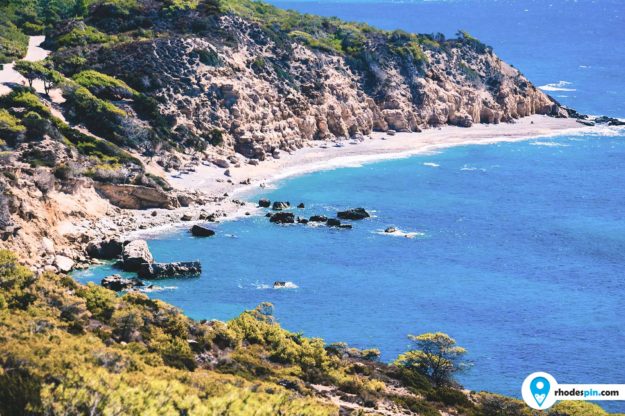 Aliki beach Rhodes island