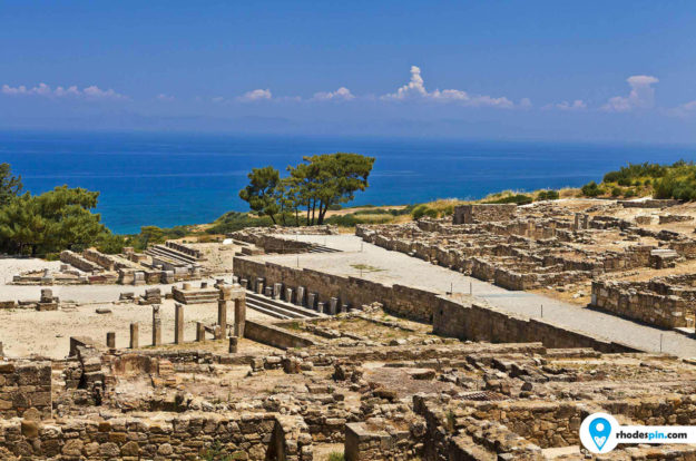 Ancient Kamiros Rhodes island