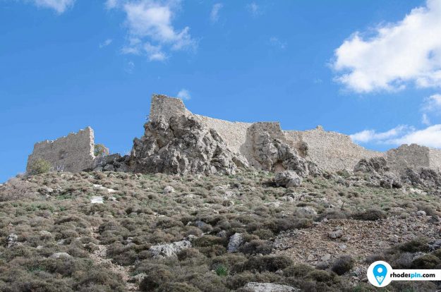 Archangelos castle Rhodes island