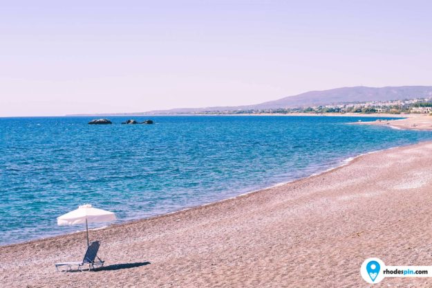 Genadi beach Rhodes island