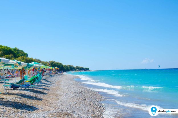 Kremasti beach Rhodes Island