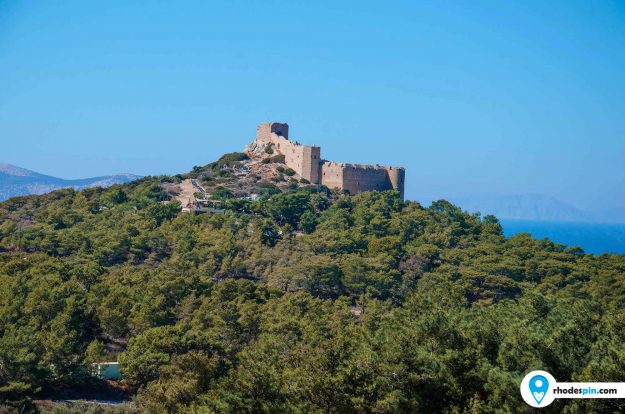 Ktitinia castle Rhodes island
