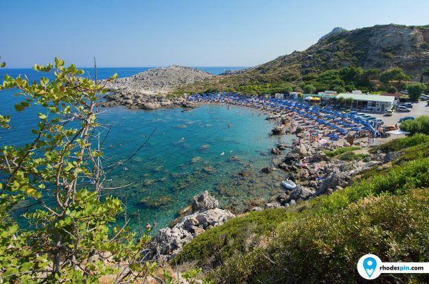 Ladiko beach Rhodes Island