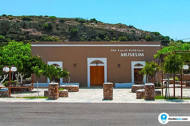Lardos folkrone museum Rhodes island