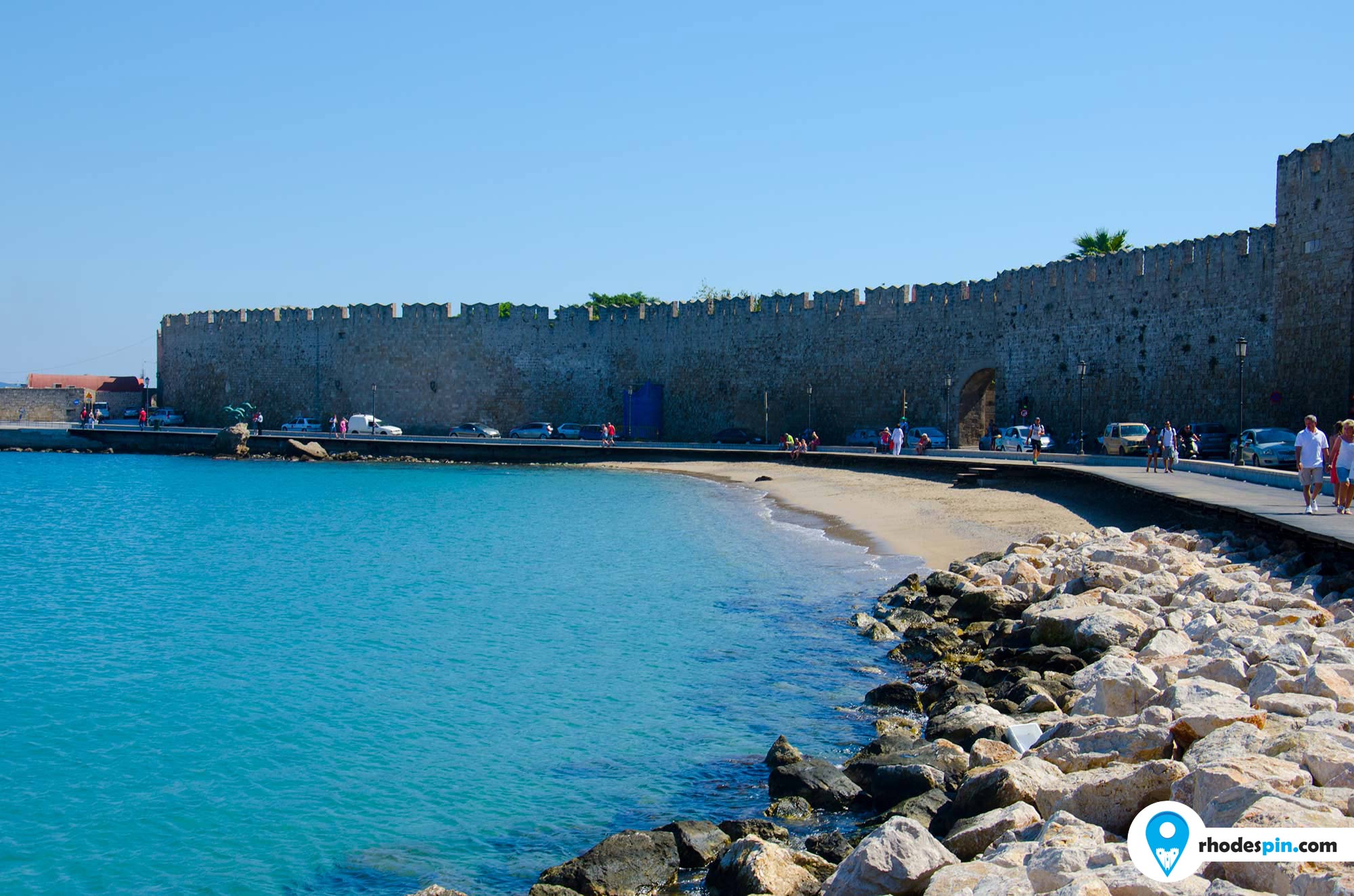 Old Town Beach Rhodes Travel Guide