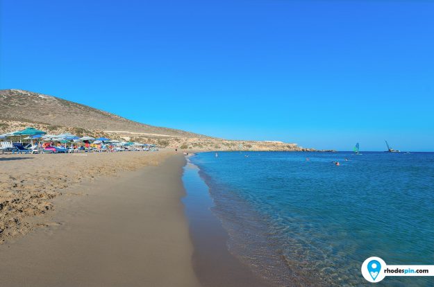 Prasonisi beach Rhodes Island