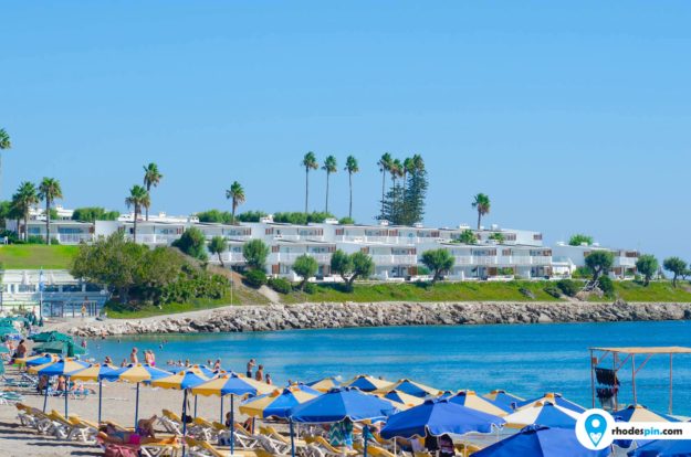 Sunwing beach Kalithea beach Rhodes island