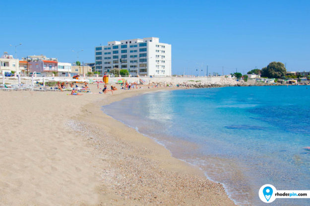 Zefeiros beach Rhodes Island
